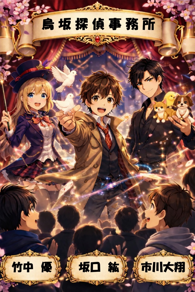 なぞひこが作った物語<イラスト>