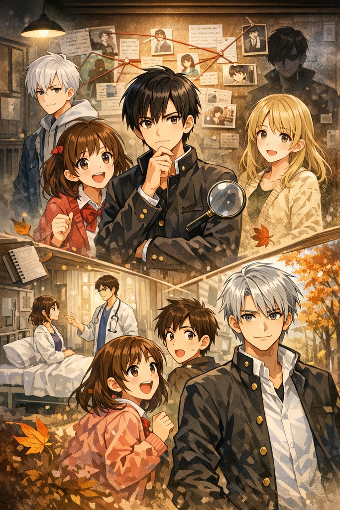 なぞひこが作った物語<イラスト>