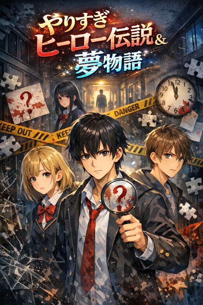 なぞひこが作った物語<イラスト>