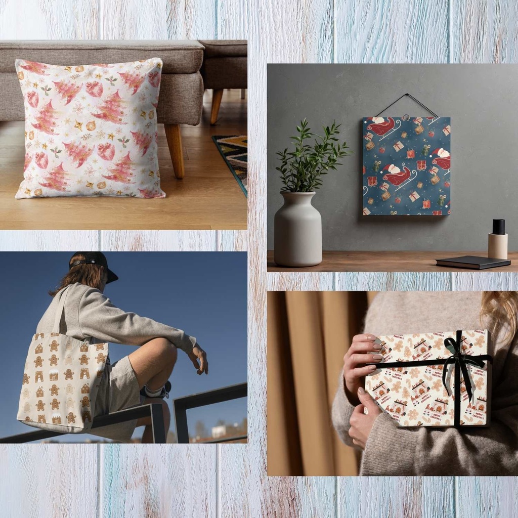 Christmas Arts2 digital paper