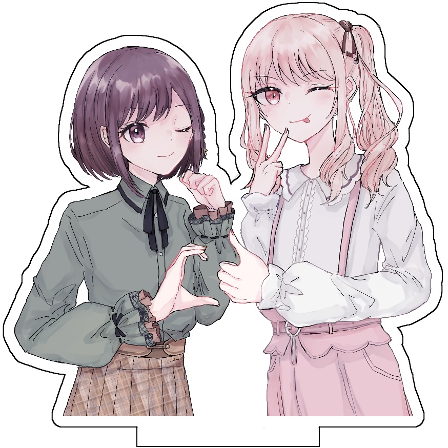 かなまふ、みずえなアクスタ