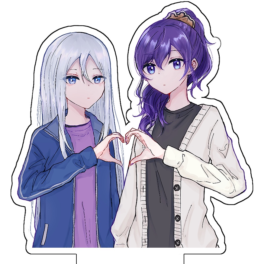 かなまふ、みずえなアクスタ