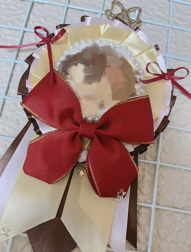 織姫星モチーフロゼット