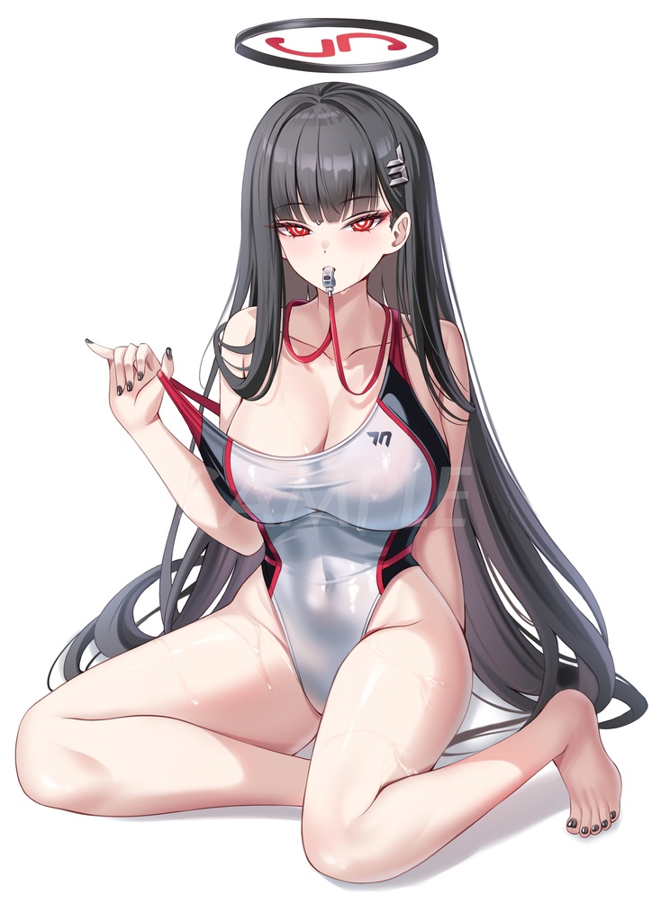 【C108】しゃがみ競泳リオ　アクリルスタンド