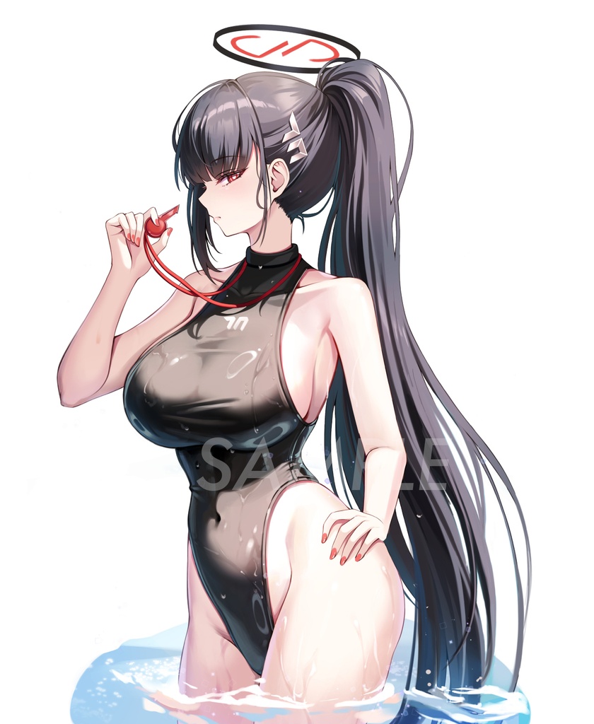 【C108】ハイネック競泳リオ アクリルスタンド