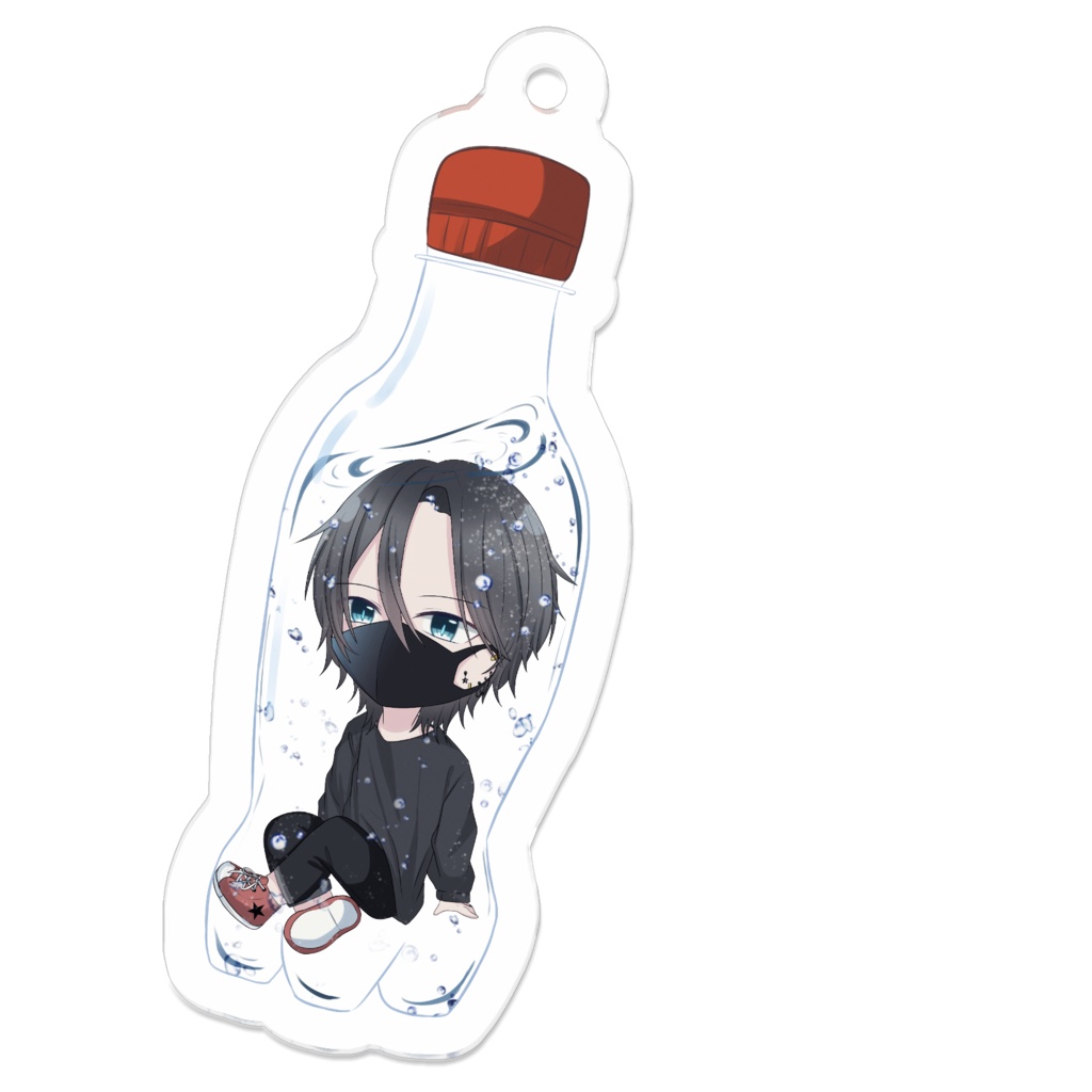 アクリルキーホルダー(コーティング無)ver.黒宮悠斗