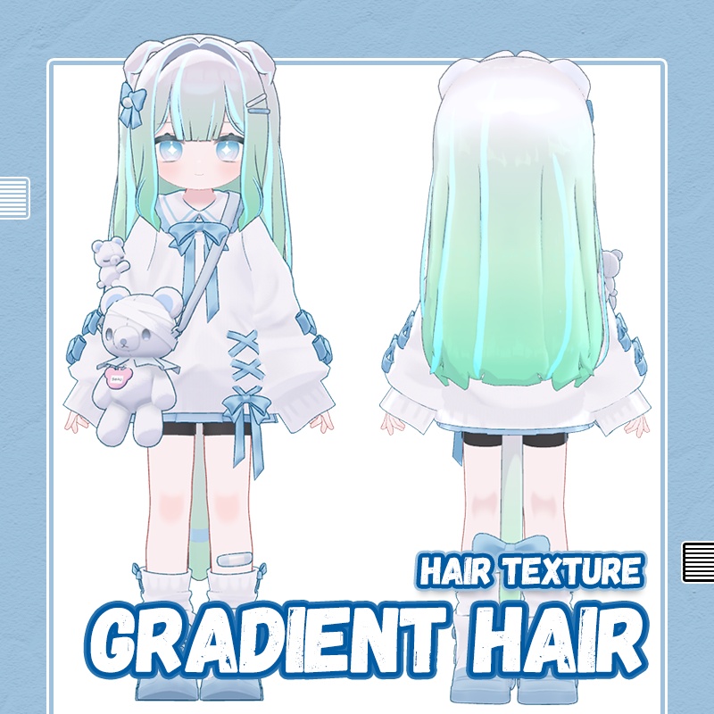 【ゆめみるYumemiru専用】グラデーションヘア カスタマイズ対応