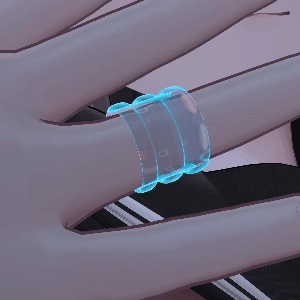 【無料/3Dモデル】深海の指輪