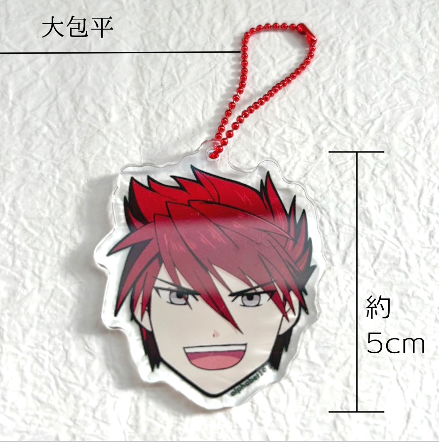 人間無骨・大包平・山鳥毛 アクリルキーホルダー