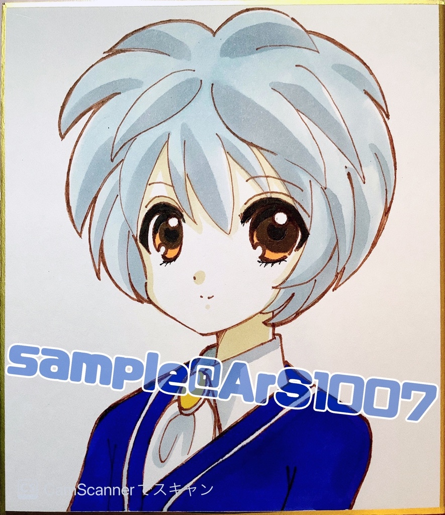 プリンセスチュチュ/みゅうとミニ色紙