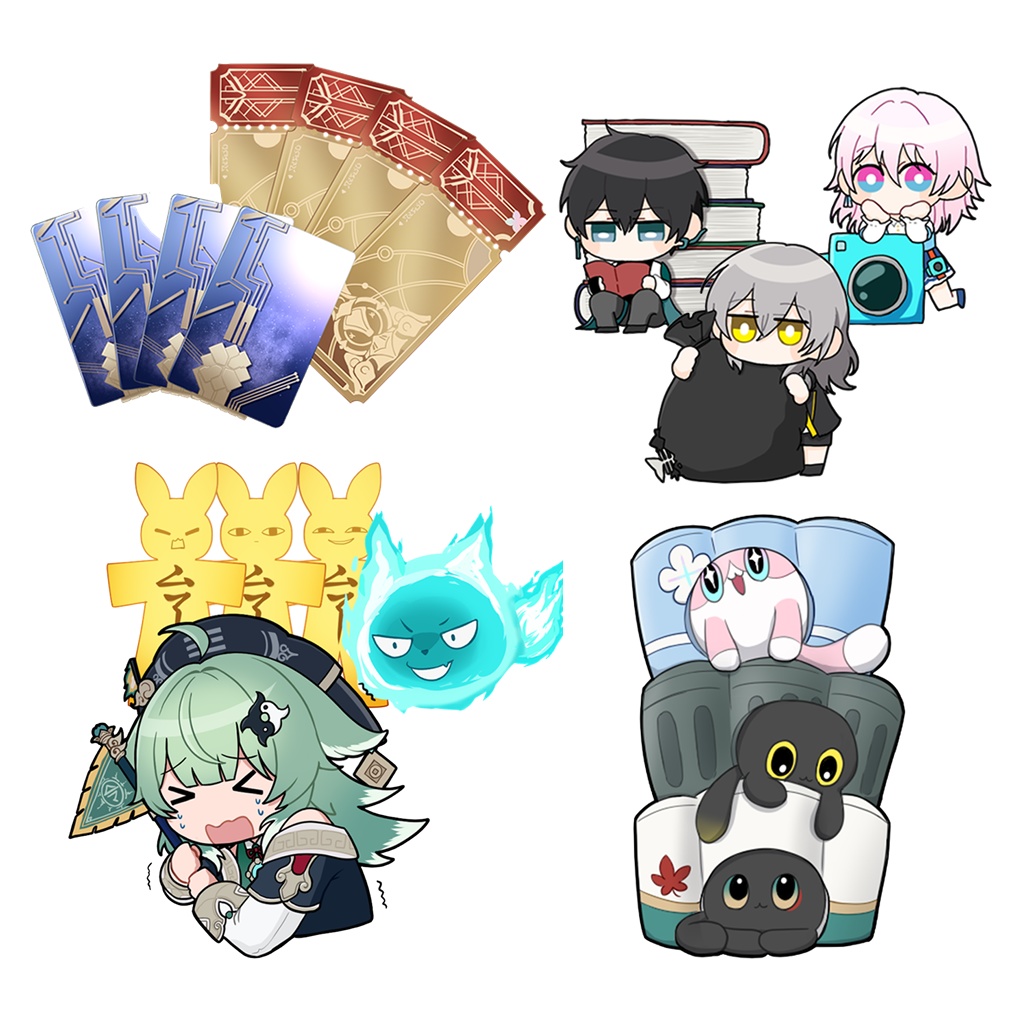 [ 崩壊:スターレイル ] スタレ各種ステッカー