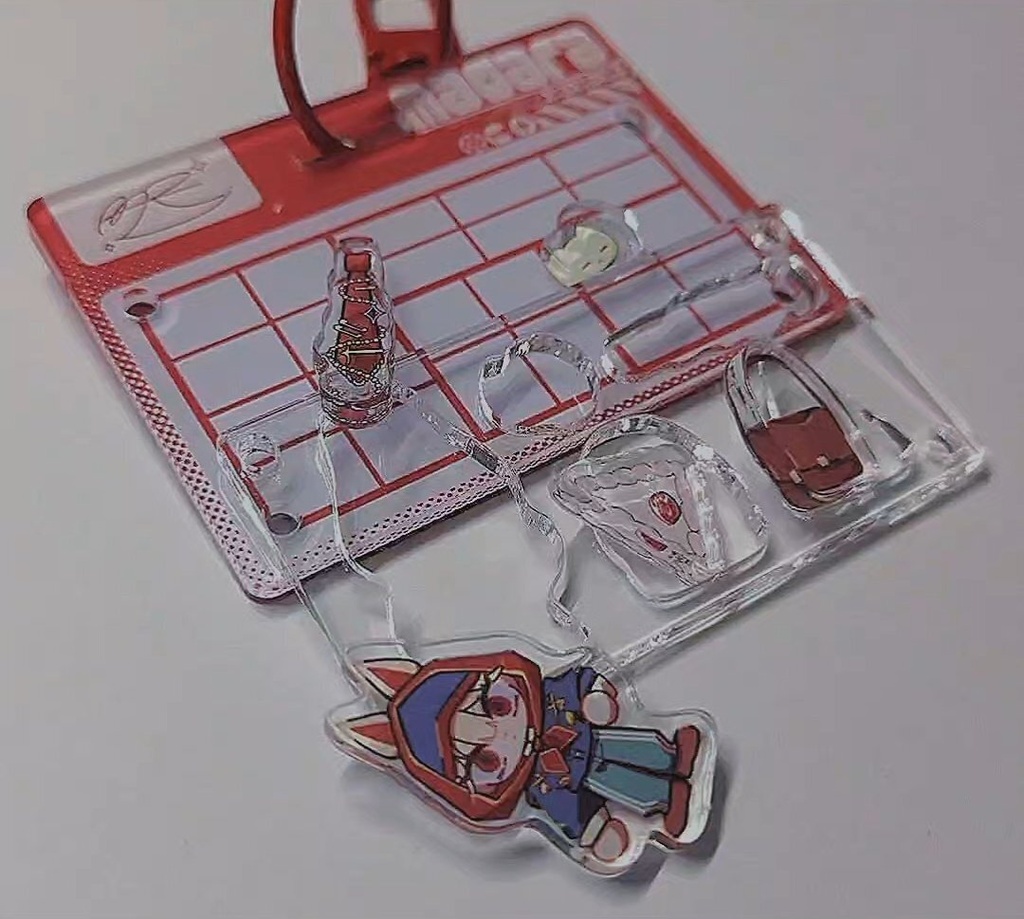 【COMITIA156】パッケージ風アクリルキーホルダー　Madara