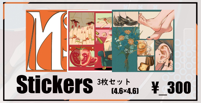 【COMITIA156】Mdo²＿ステッカーセット