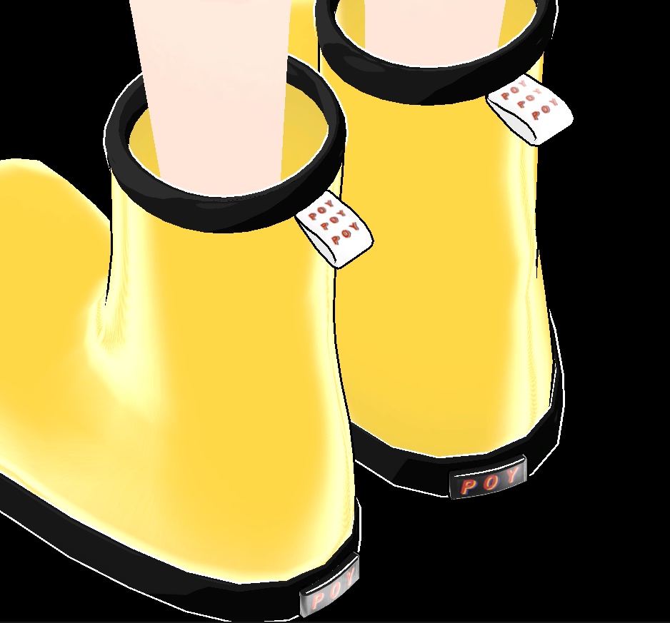 【VRC/FREE】 レインブーツ / Rain Boots