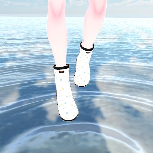 【VRC/FREE】 レインブーツ / Rain Boots