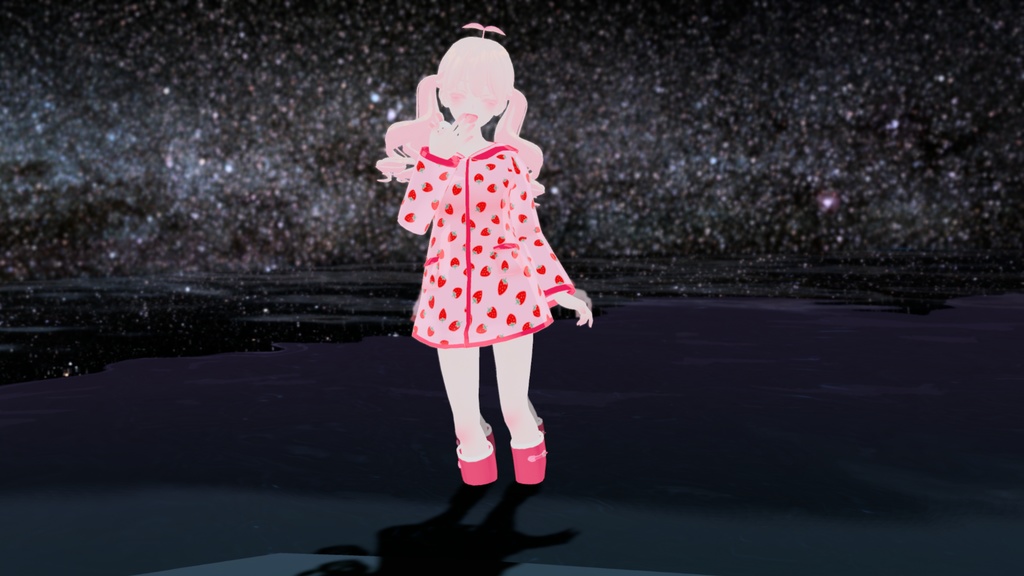 【VRC向け】 レインコートセット / Rain Coat Set (Grus/狐雪)