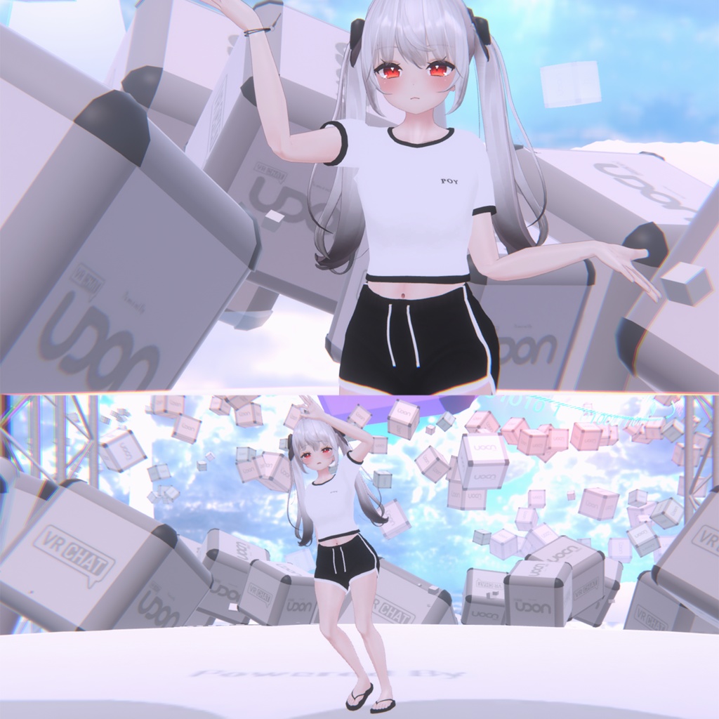 【VRC/PB】イージーウェア / Easy Wear (愛莉/リーファ/桔梗/舞夜/カリン/しお/狐雪/Grus/竜胆/アッシュ/セレスティア/ルーシュカ/森羅/マヌカ/ライム/萌)