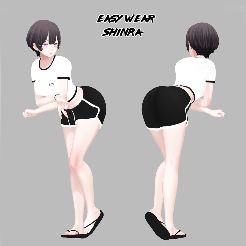 【VRC/PB】イージーウェア / Easy Wear (愛莉/リーファ/桔梗/舞夜/カリン/しお/狐雪/Grus/竜胆/アッシュ/セレスティア/ルーシュカ/森羅/マヌカ/ライム/萌)