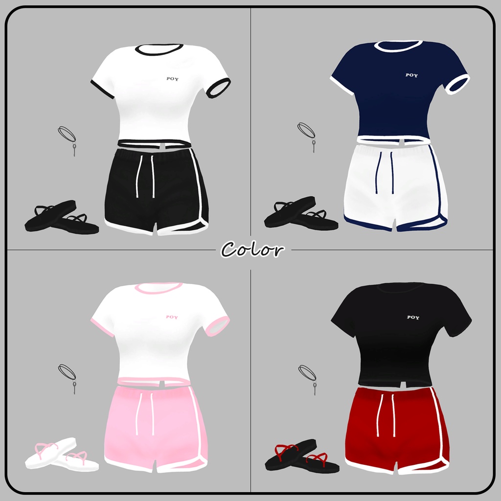 【VRC/PB】イージーウェア / Easy Wear (愛莉/リーファ/桔梗/舞夜/カリン/しお/狐雪/Grus/竜胆/アッシュ/セレスティア/ルーシュカ/森羅/マヌカ/ライム/萌)