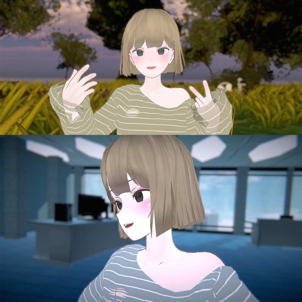 【VRC/PB】 *Tilda* (hair)