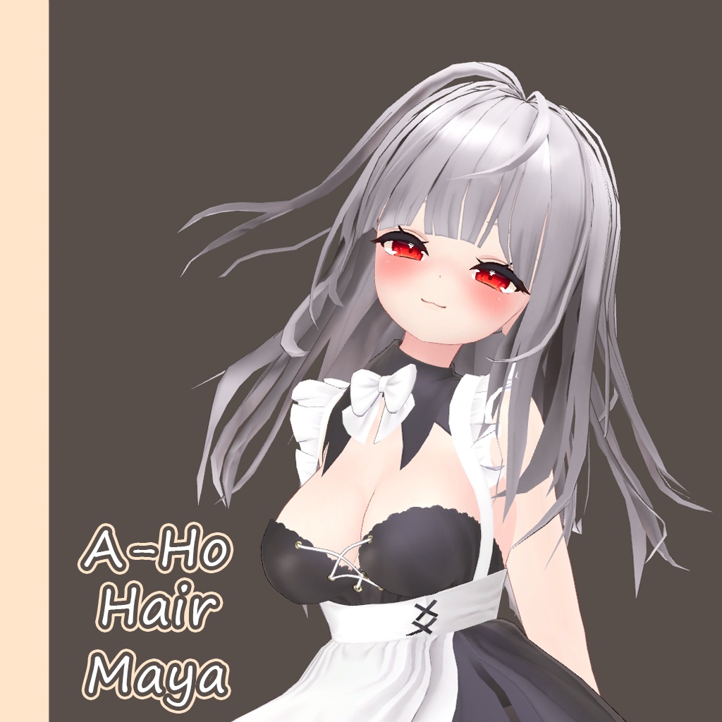 【VRC】 A-Ho Hair (13 Avatar)