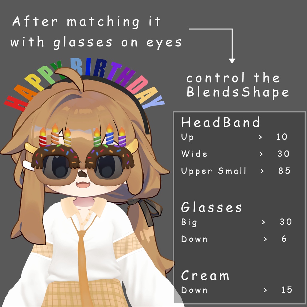 【VRC/Free】 Happy Birthday