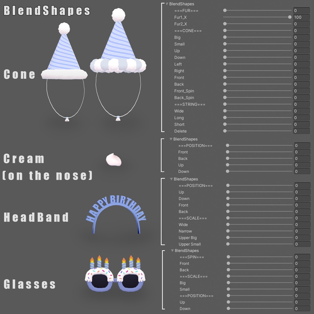 【VRC/Free】 Happy Birthday
