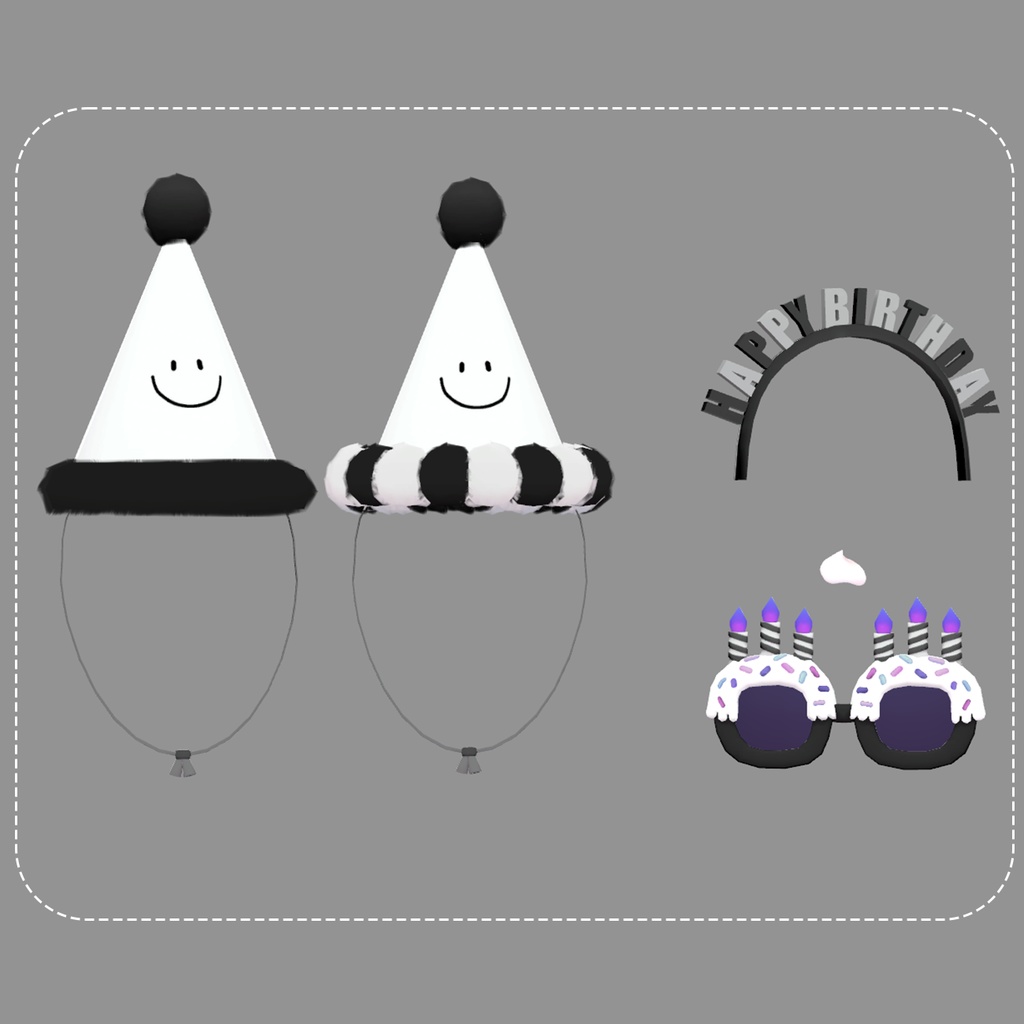 【VRC/Free】 Happy Birthday