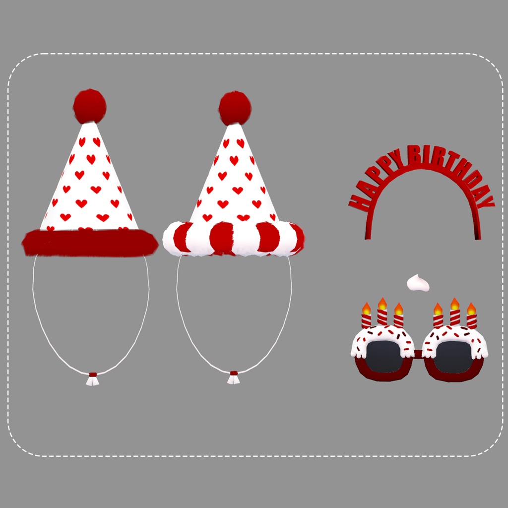 【VRC/Free】 Happy Birthday