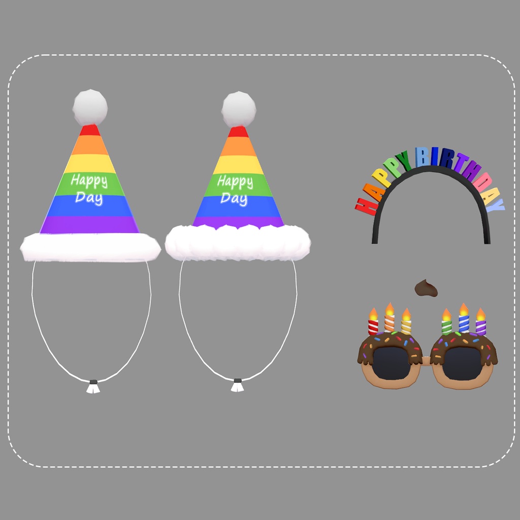 【VRC/Free】 Happy Birthday