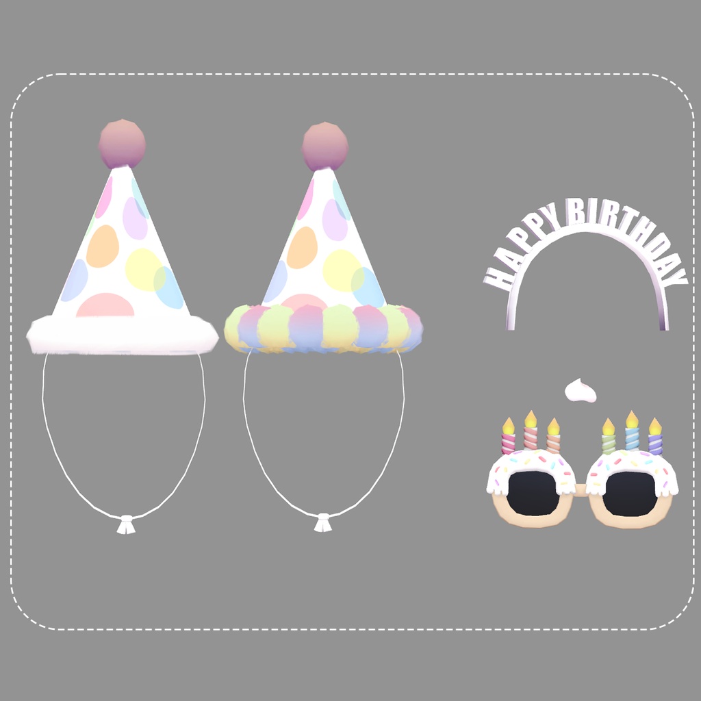 【VRC/Free】 Happy Birthday
