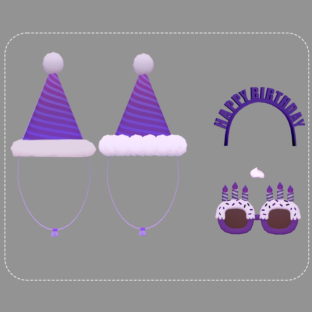 【VRC/Free】 Happy Birthday