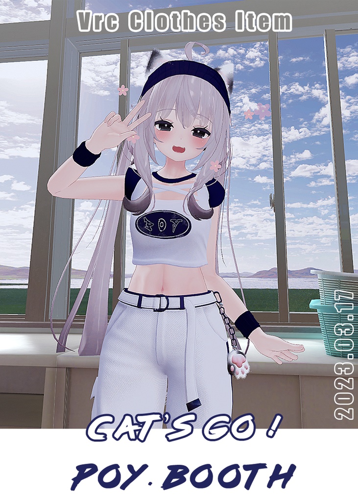 【VRC】*Cat's Go* (18 Avatars 対応)