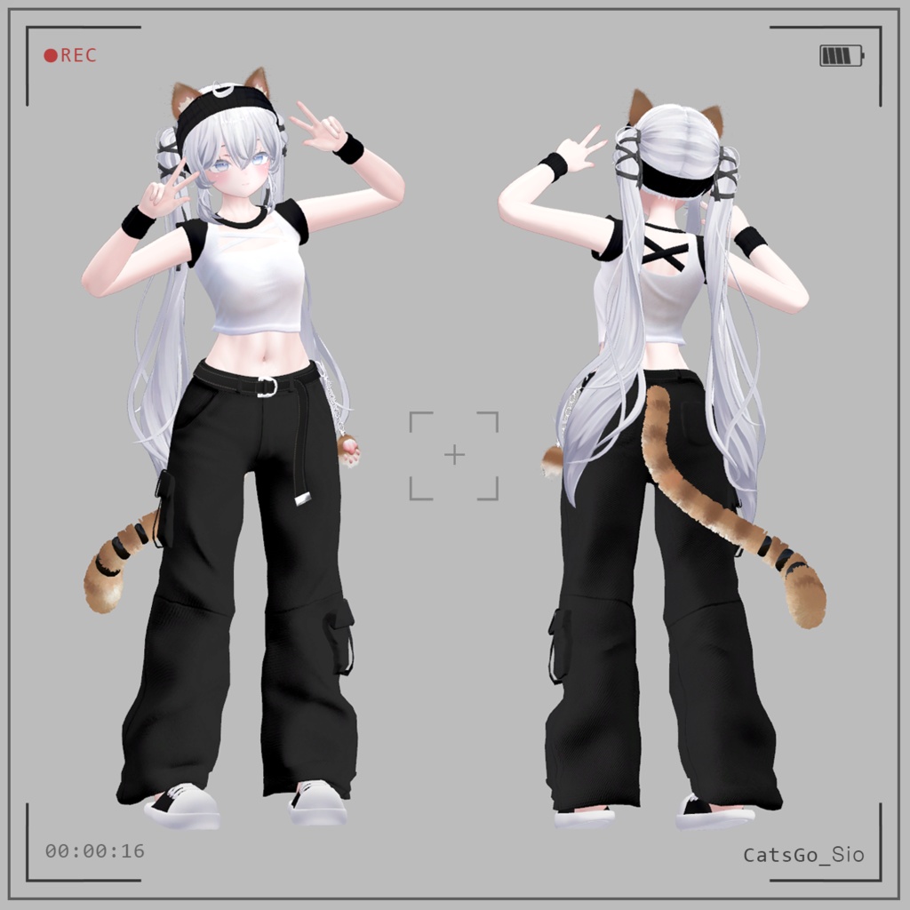 【VRC】*Cat's Go* (18 Avatars 対応)