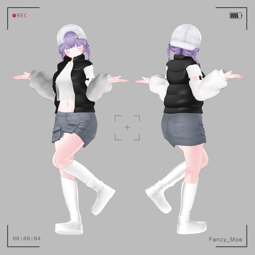 【VRC】*Fancy* (8 Avatars 対応)