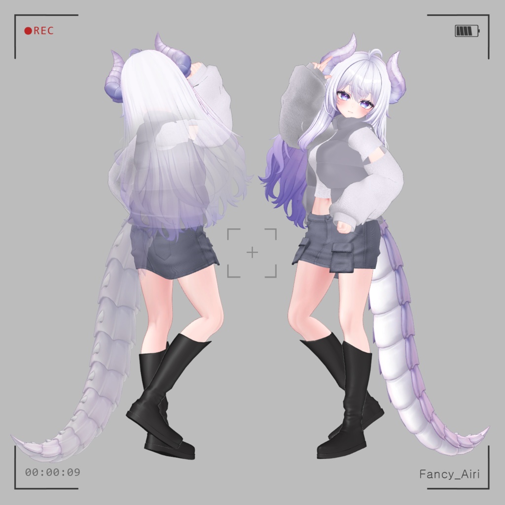 【VRC】*Fancy* (8 Avatars 対応)