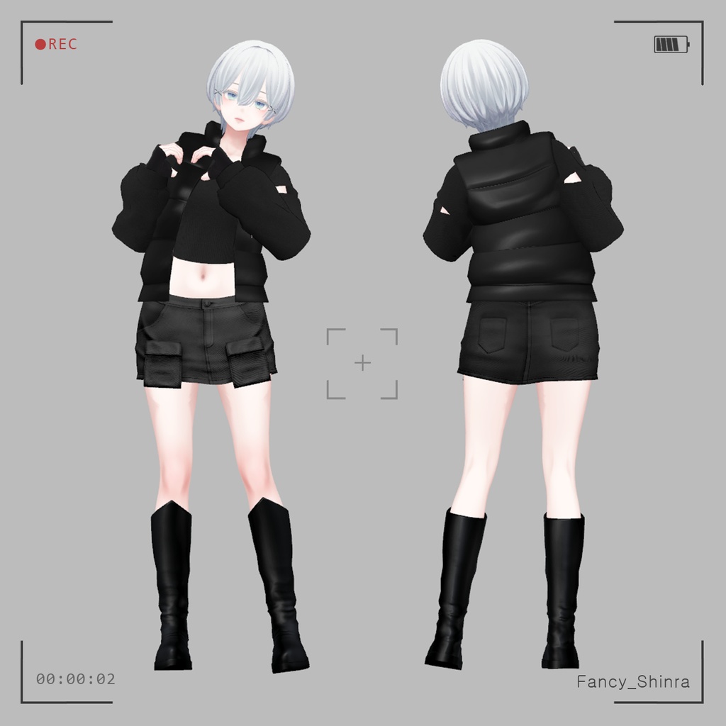 【VRC】*Fancy* (8 Avatars 対応)