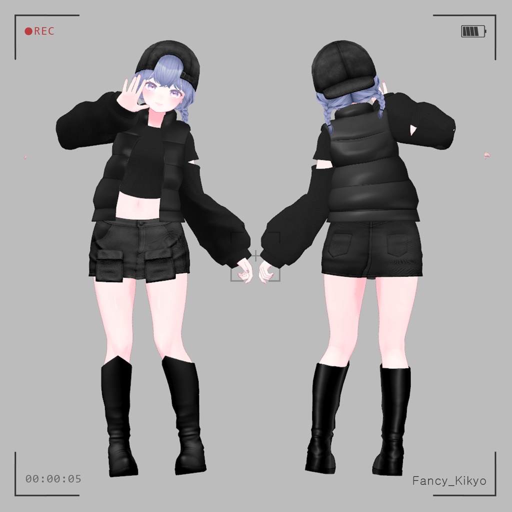 【VRC】*Fancy* (8 Avatars 対応)