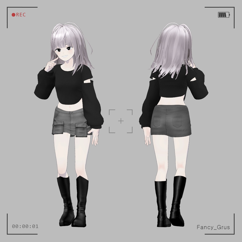 【VRC】*Fancy* (8 Avatars 対応)