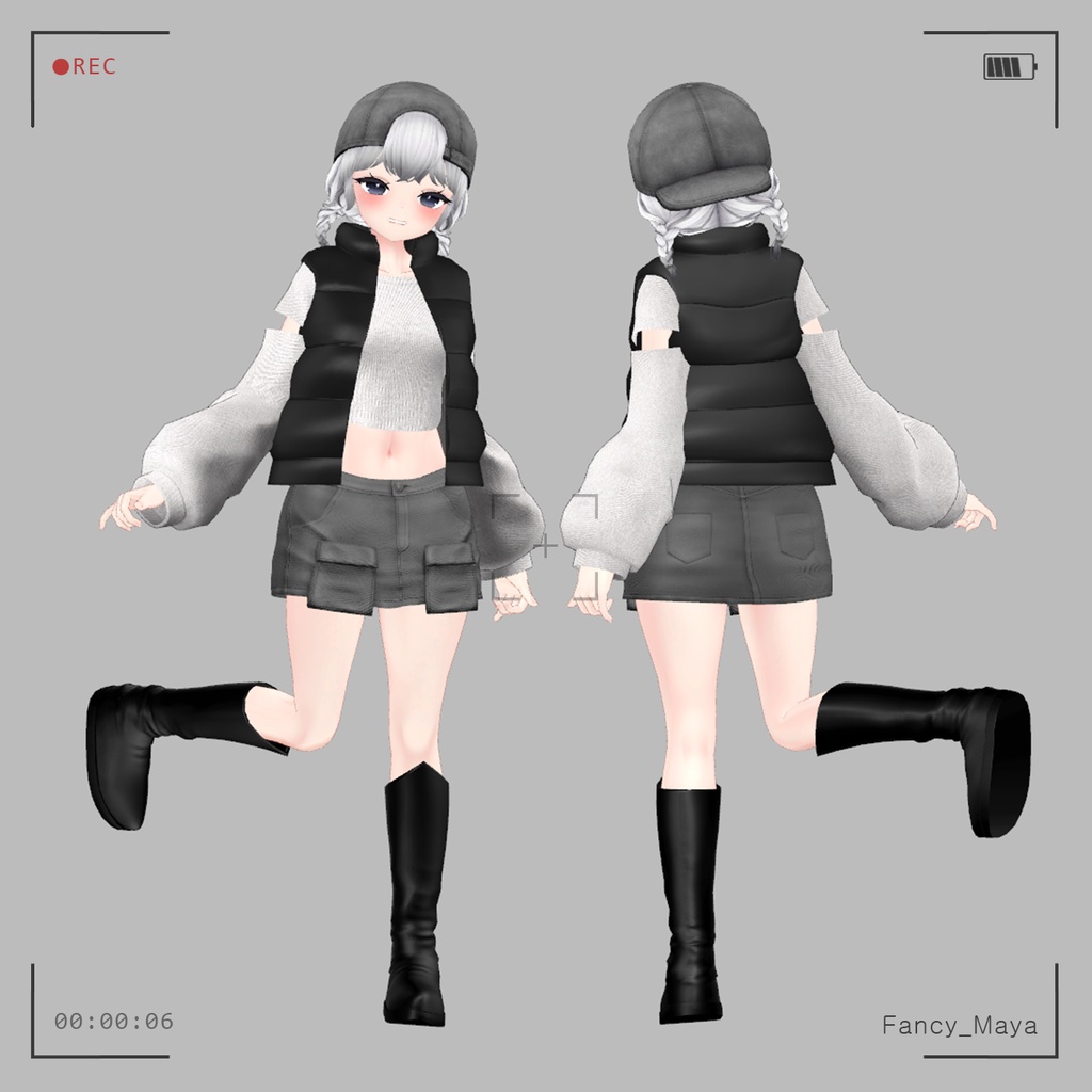 【VRC】*Fancy* (8 Avatars 対応)