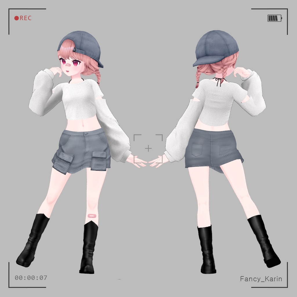 【VRC】*Fancy* (8 Avatars 対応)