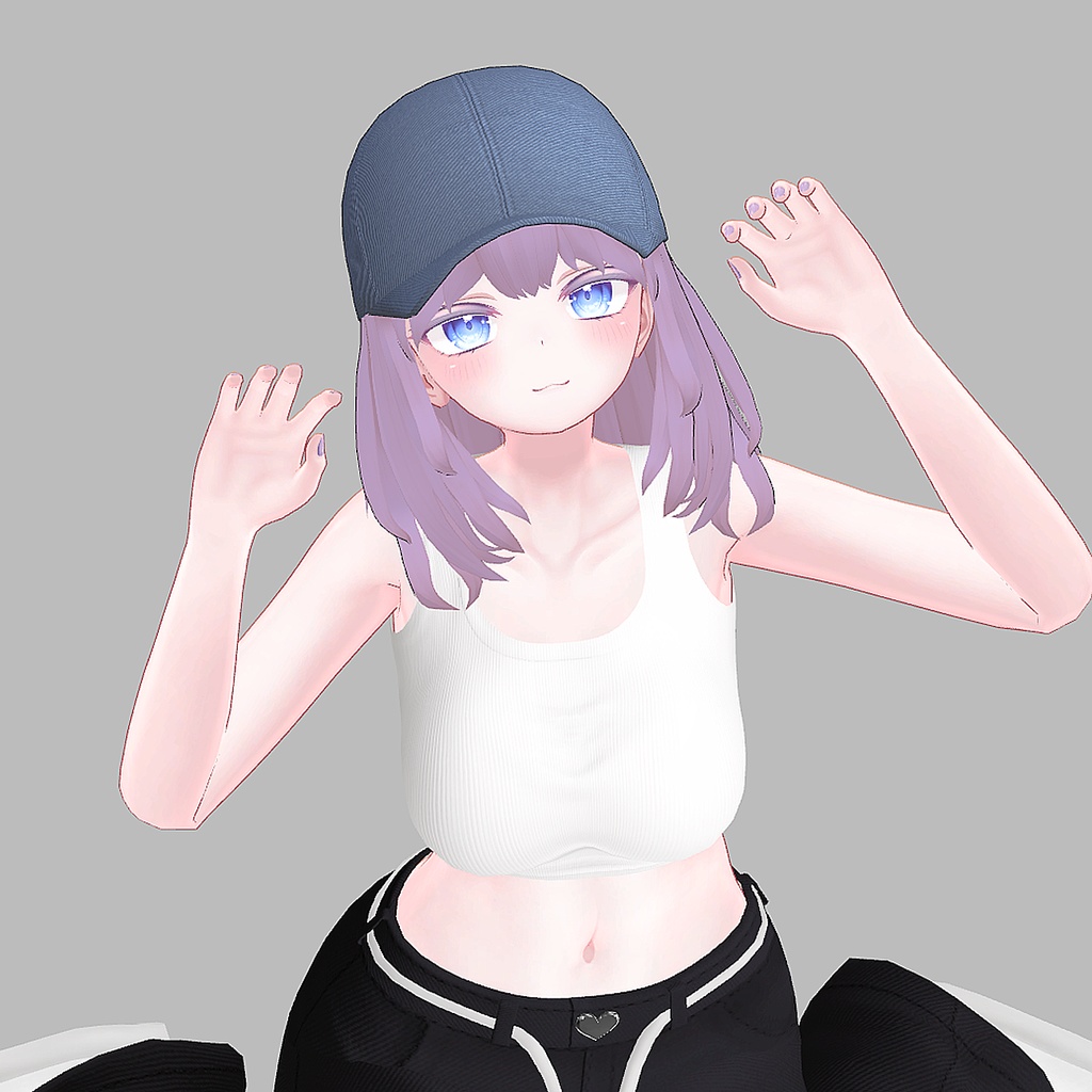 【VRC】 Punch Hair (13 Avatars)