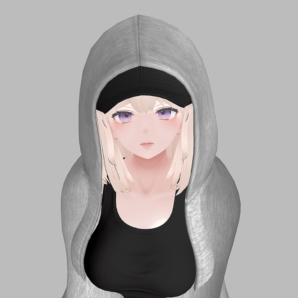 【VRC】 Punch Hair (13 Avatars)