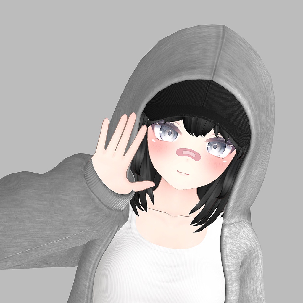 【VRC】 Punch Hair (13 Avatars)