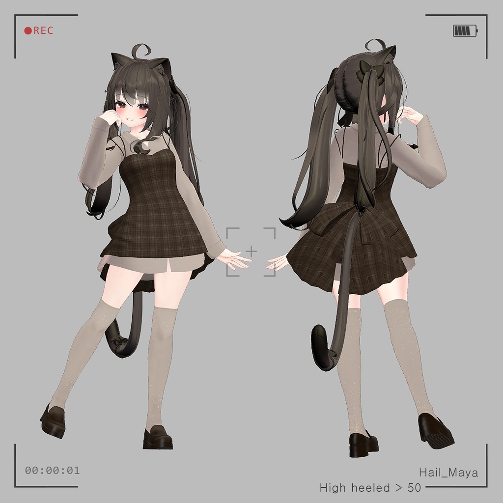 【VRC】 Hail clothes (17 Avatars 対応)