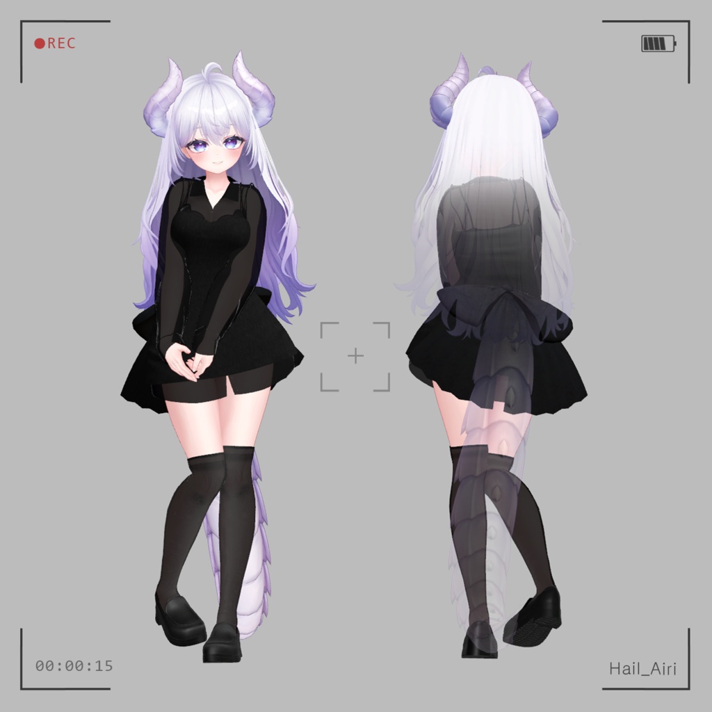 【VRC】 Hail clothes (17 Avatars 対応)