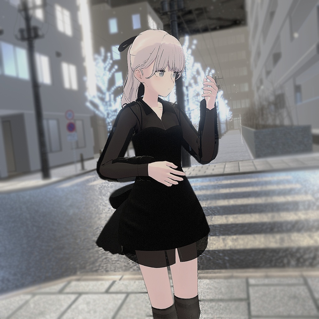 【VRC】 Hail clothes (17 Avatars 対応)