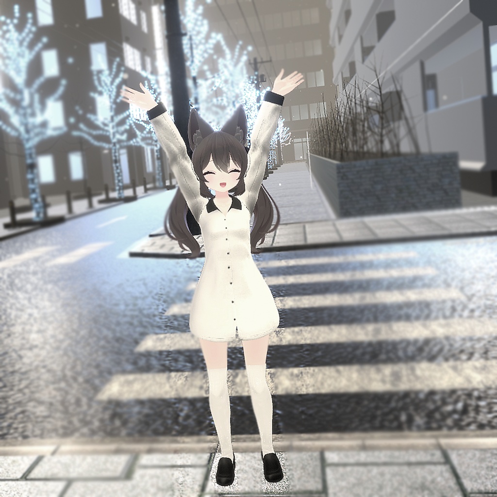 【VRC】 Hail clothes (17 Avatars 対応)