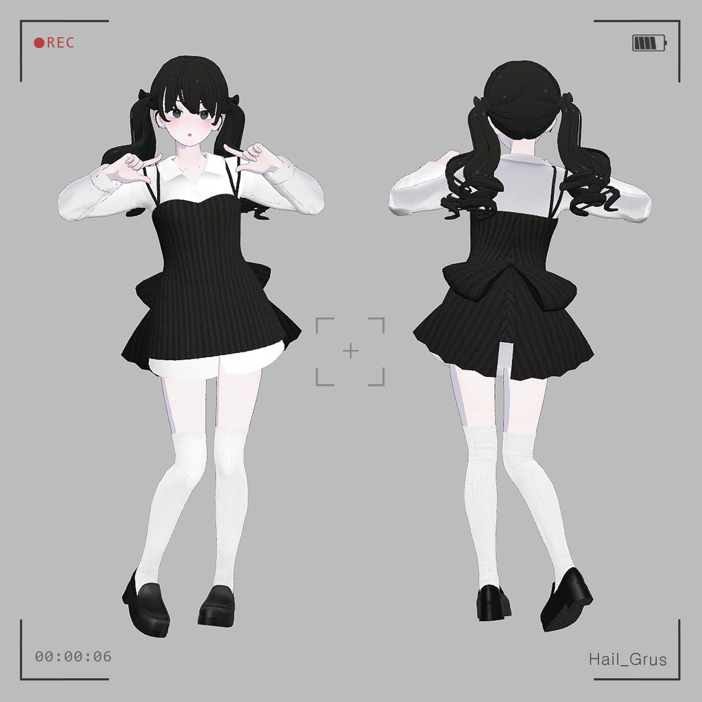 【VRC】 Hail clothes (17 Avatars 対応)