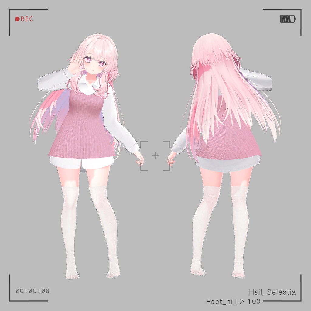 【VRC】 Hail clothes (17 Avatars 対応)